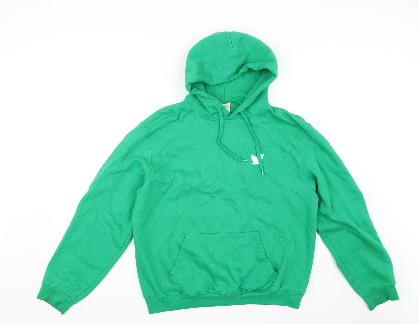 B&C Collection Womens Green   Pullover Hoodie Size L
