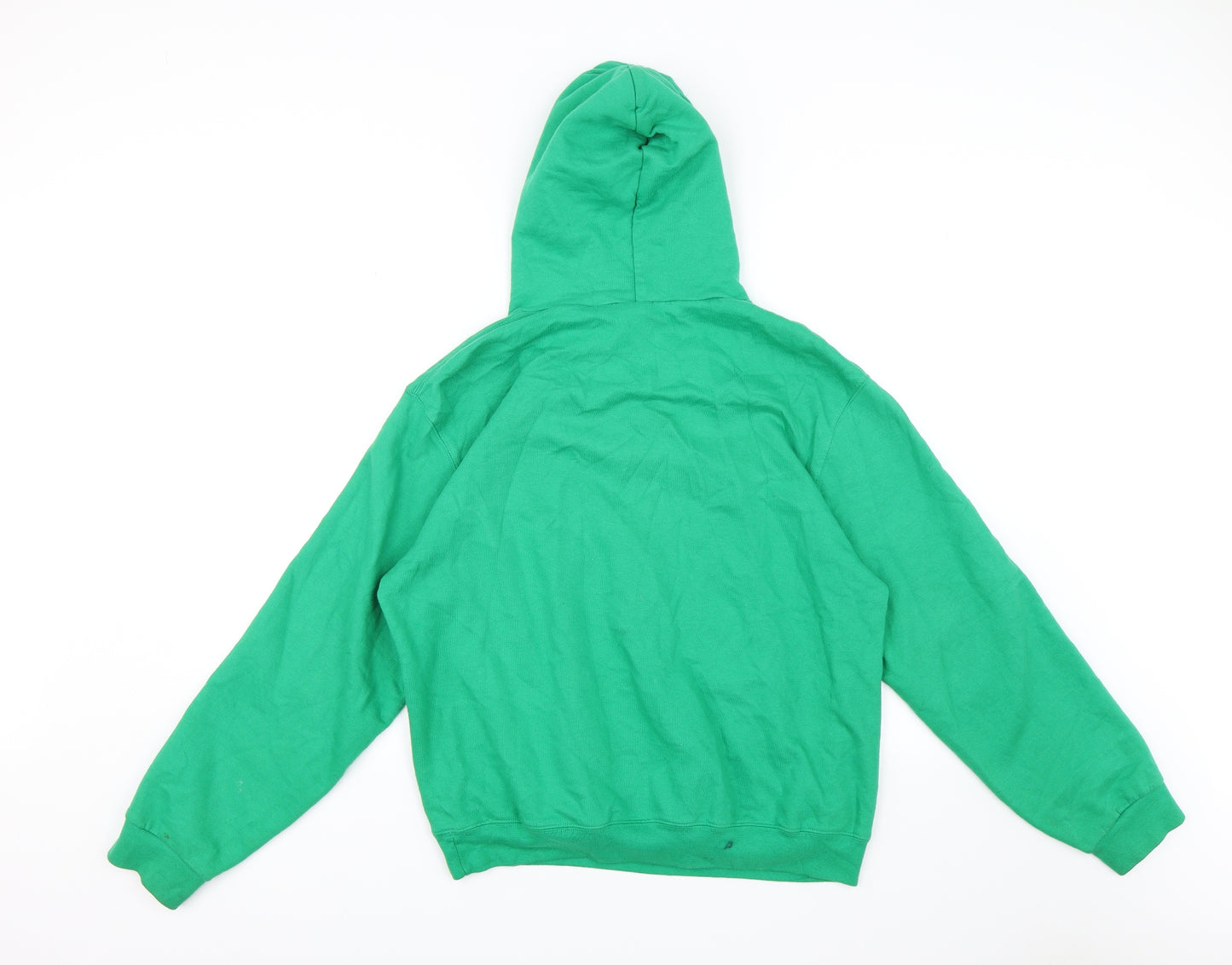 B&C Collection Womens Green   Pullover Hoodie Size L