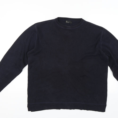 BHS Mens Blue   Pullover Jumper Size M