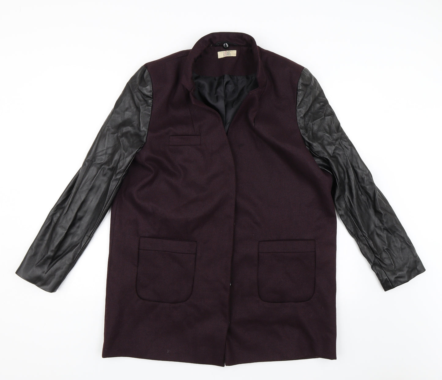 Love Label Womens Purple   Jacket  Size 16