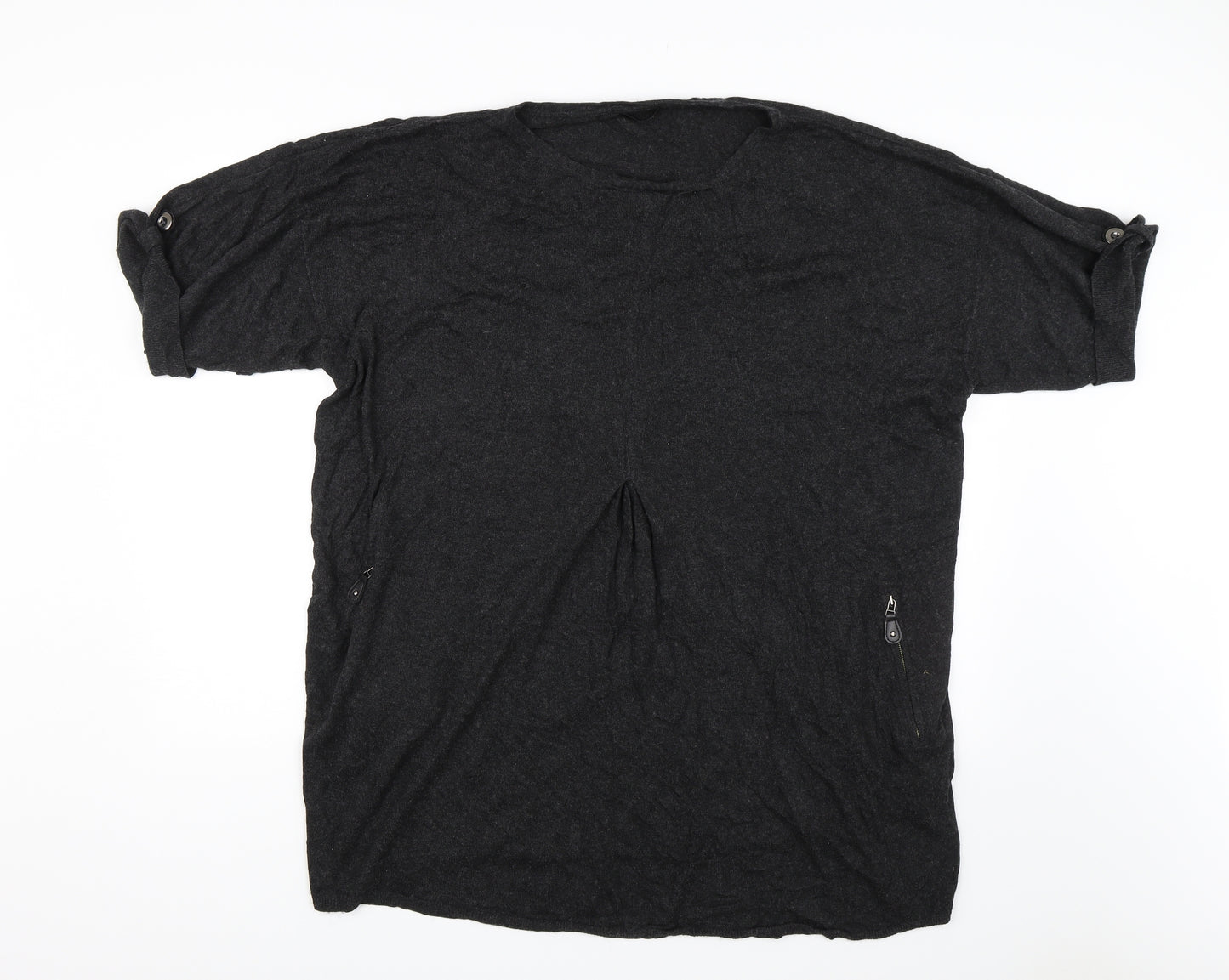 Marks and Spencer Womens Grey   Basic Blouse Size 22