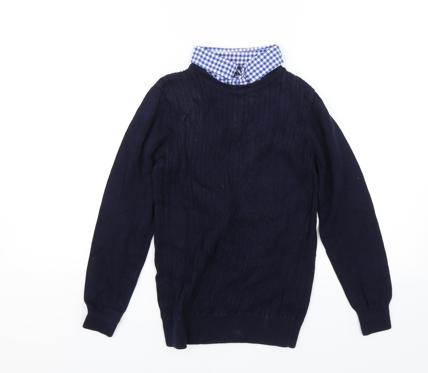 NEXT Boys Blue   Pullover Jumper Size 10 Years