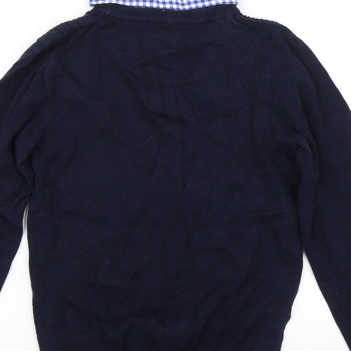 NEXT Boys Blue   Pullover Jumper Size 10 Years