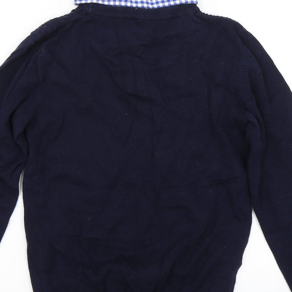 NEXT Boys Blue   Pullover Jumper Size 10 Years