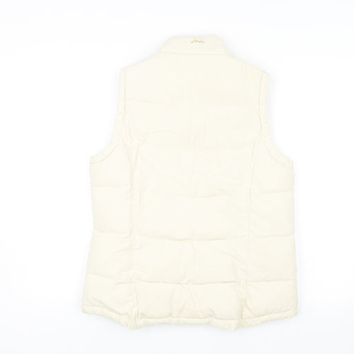 Joules Womens White   Gilet Jacket Size 12