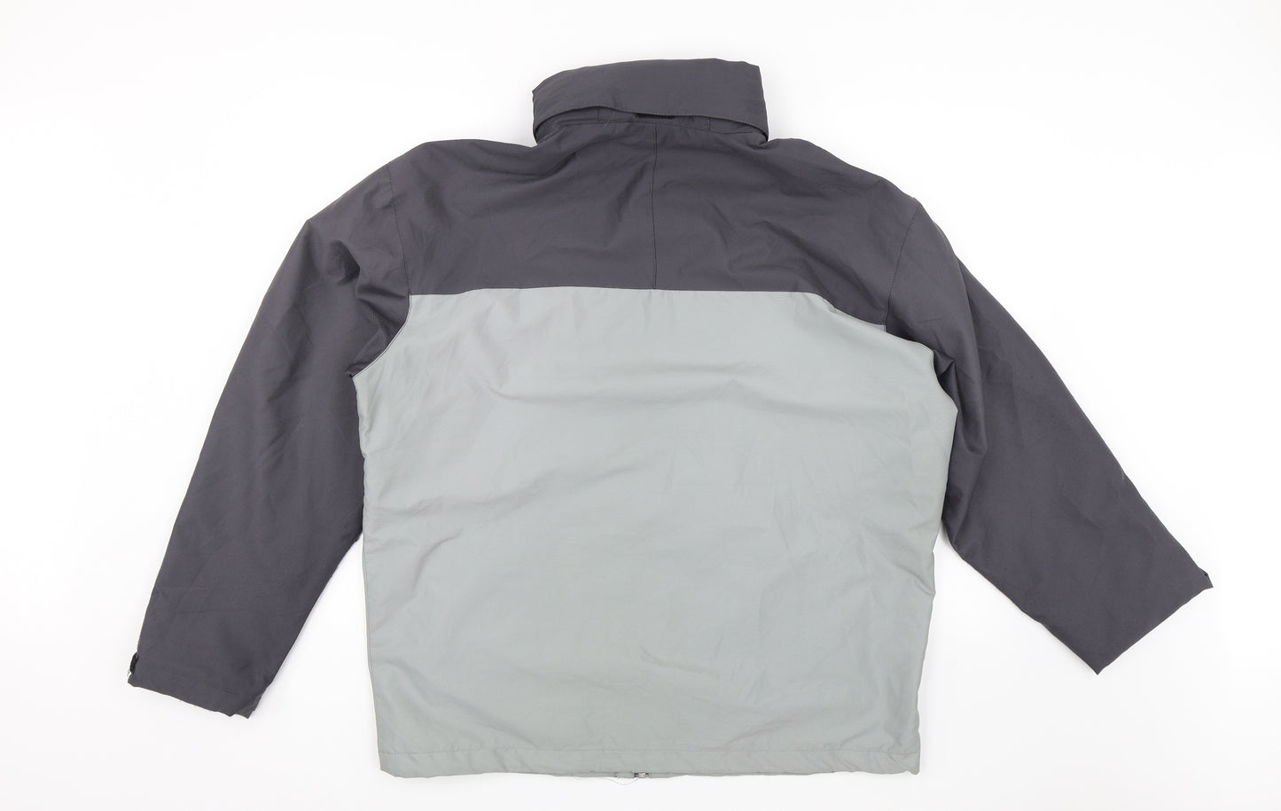 Reebok Mens Grey   Rain Coat Jacket Size L