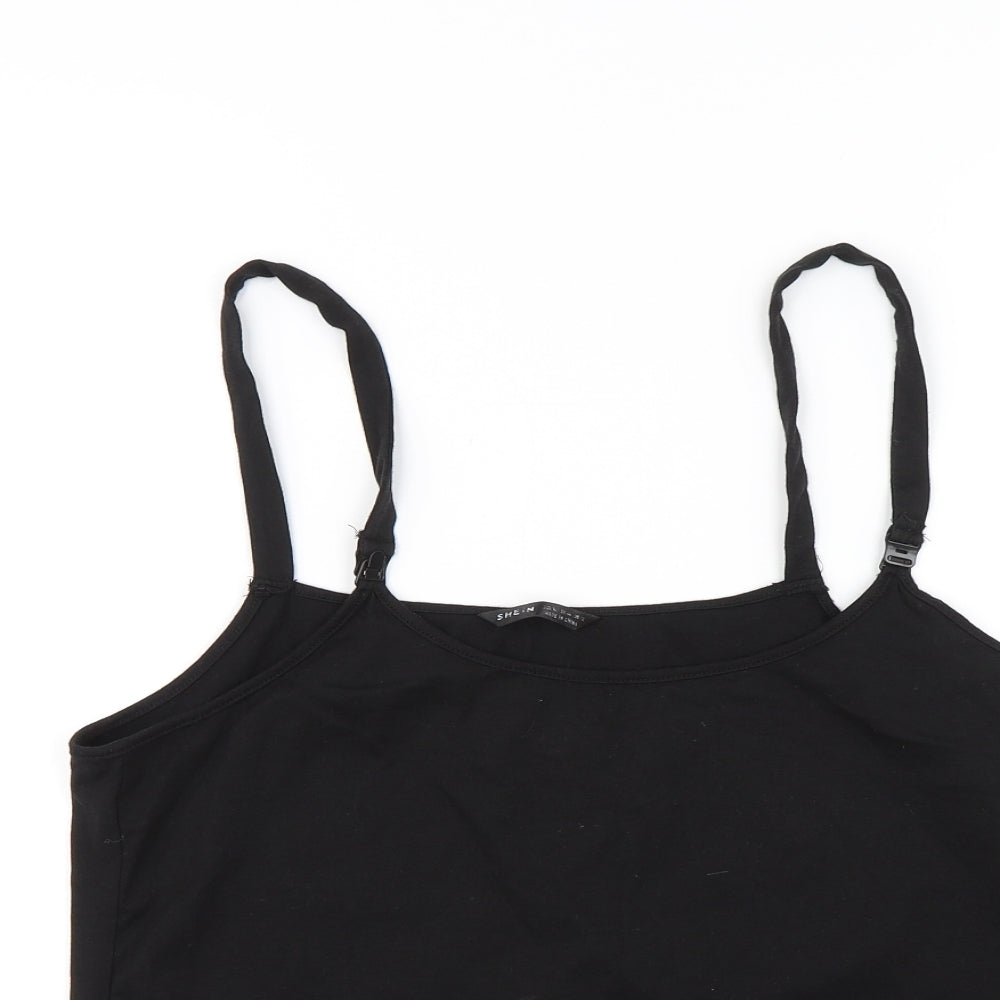 SheIn Womens Black   Camisole Tank Size 16