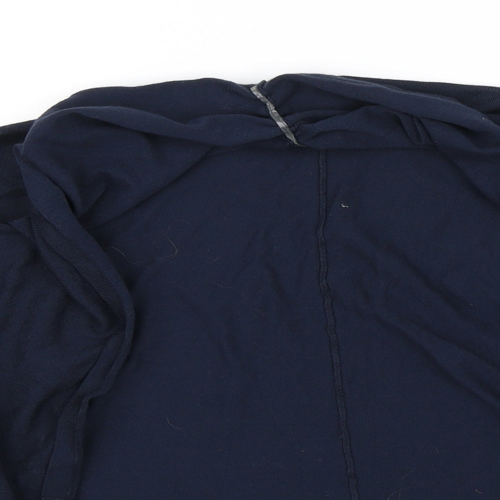 Fransa Womens Blue   Shrug Jumper Size L