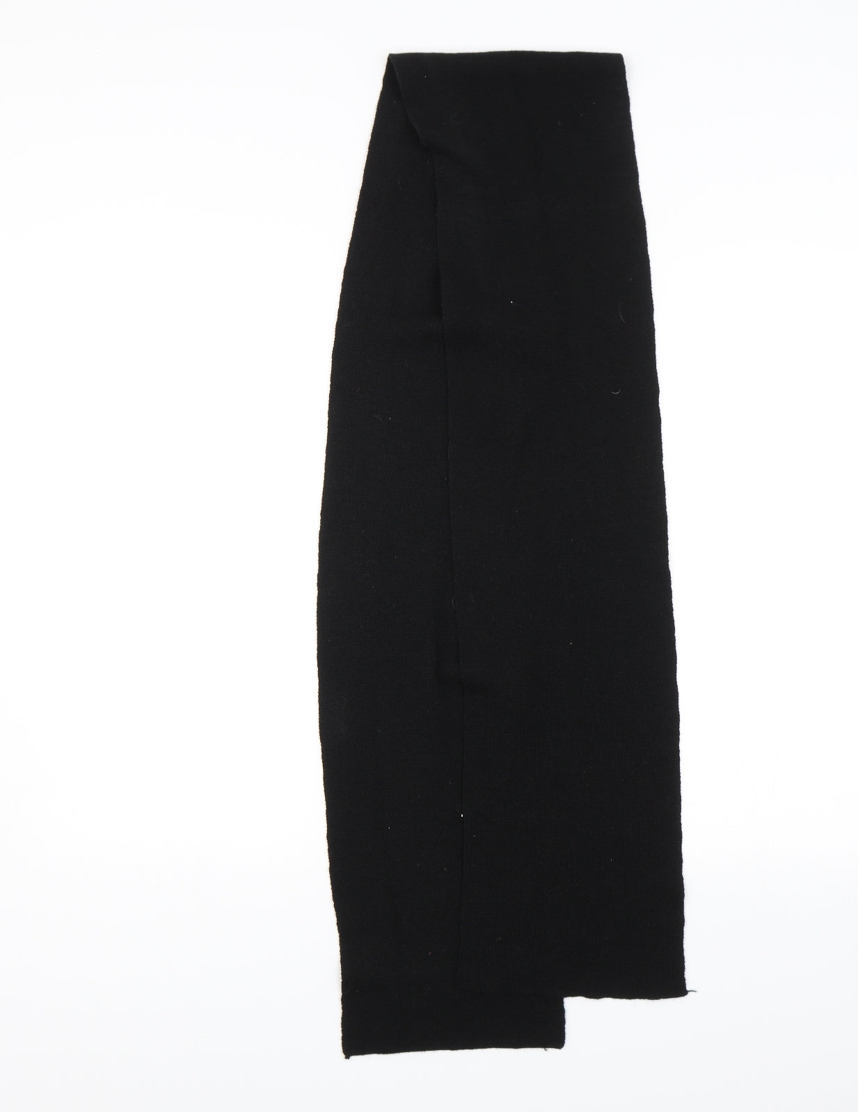 Preworn Unisex Black    Scarf