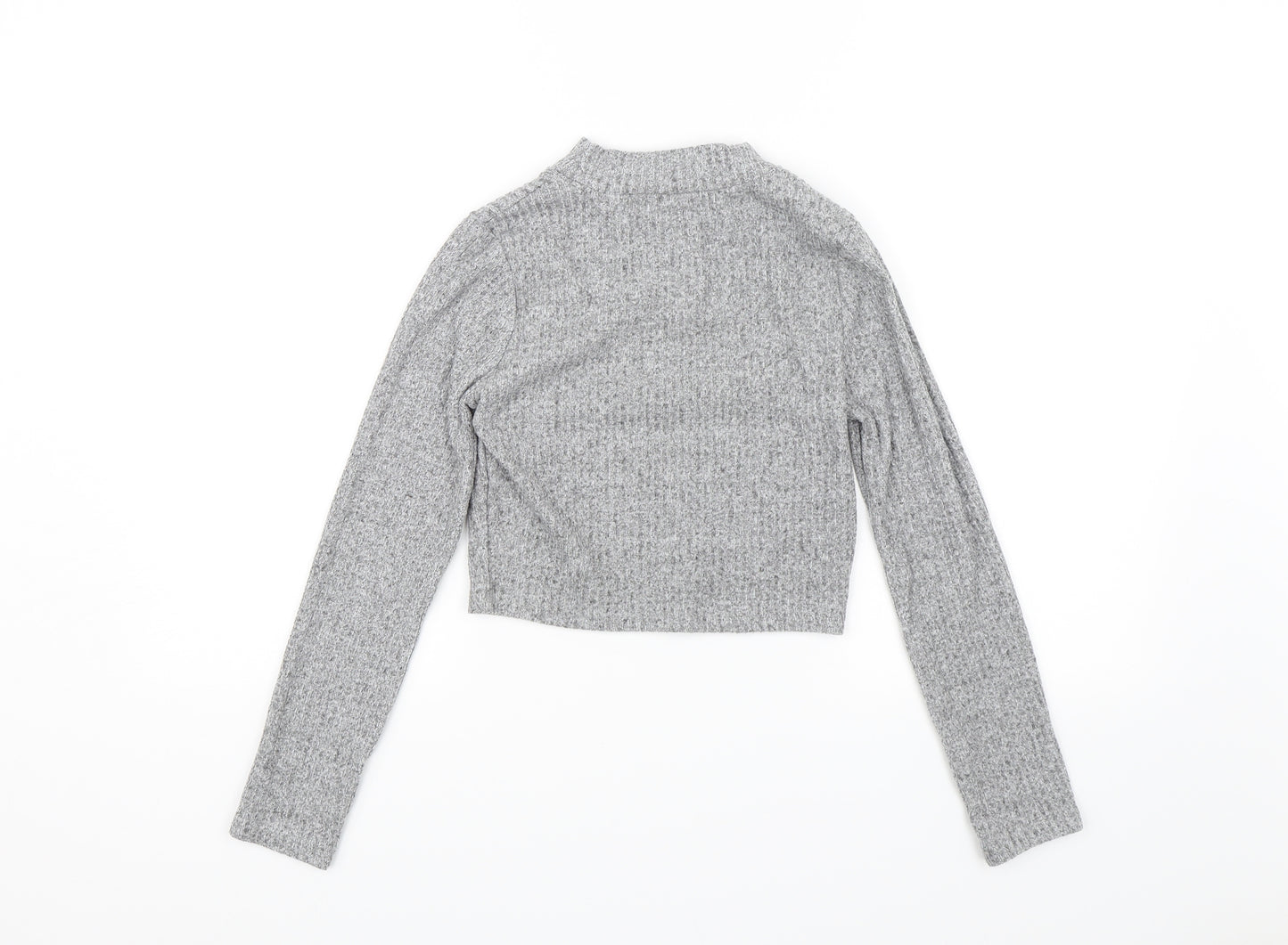 Candy Couture Girls Grey   Pullover Jumper Size 12 Years