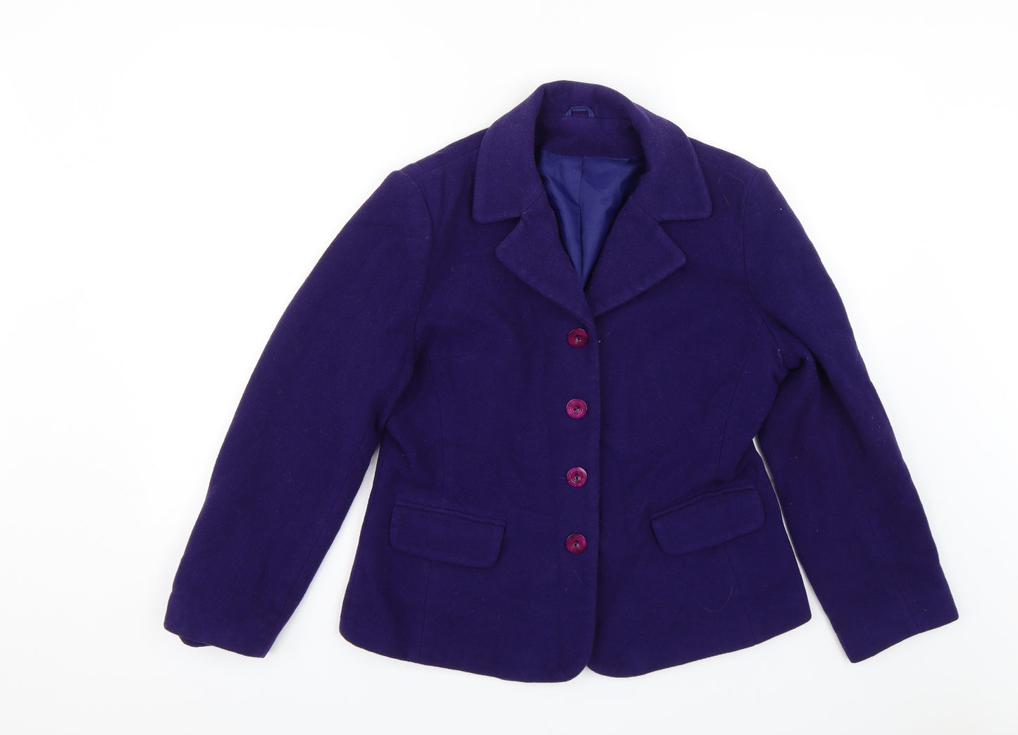 Dorothy Perkins Womens Purple   Jacket Blazer Size 14