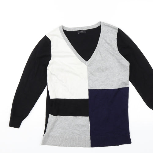 M&Co Womens Black   Pullover Jumper Size 12