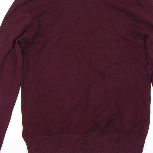 H&M Womens Red   Pullover Jumper Size S