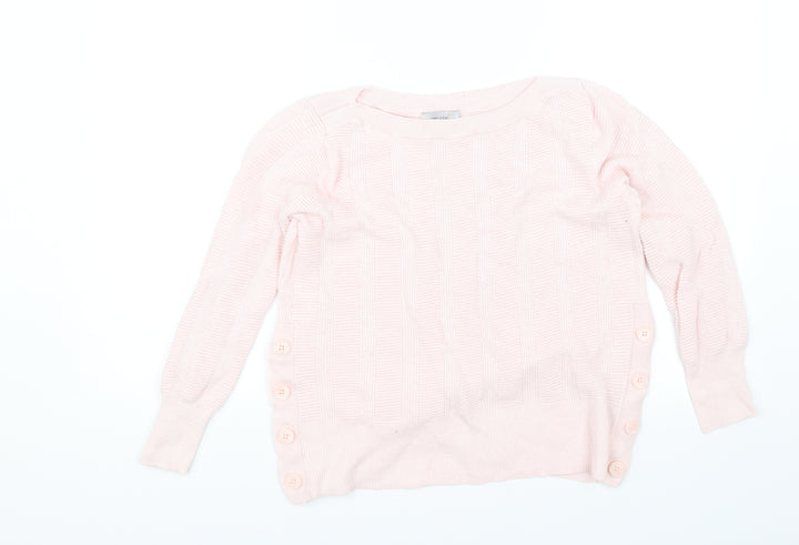 Per Una Womens Pink   Pullover Jumper Size 12