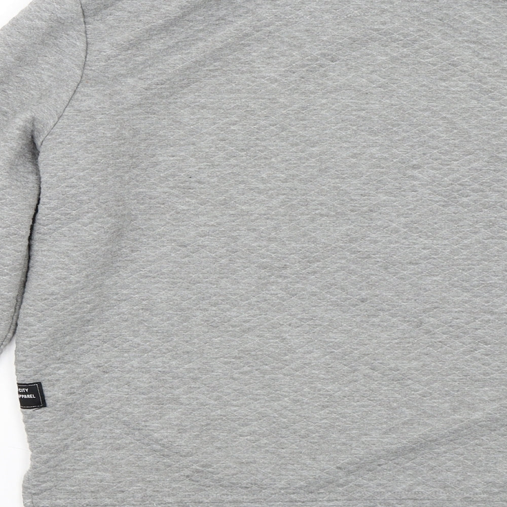 Primark Boys Grey   Pullover Jumper Size 12-13 Years