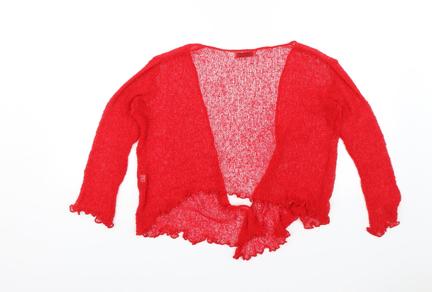 Eastern Classics Womens Red   Shrug Jumper One Size