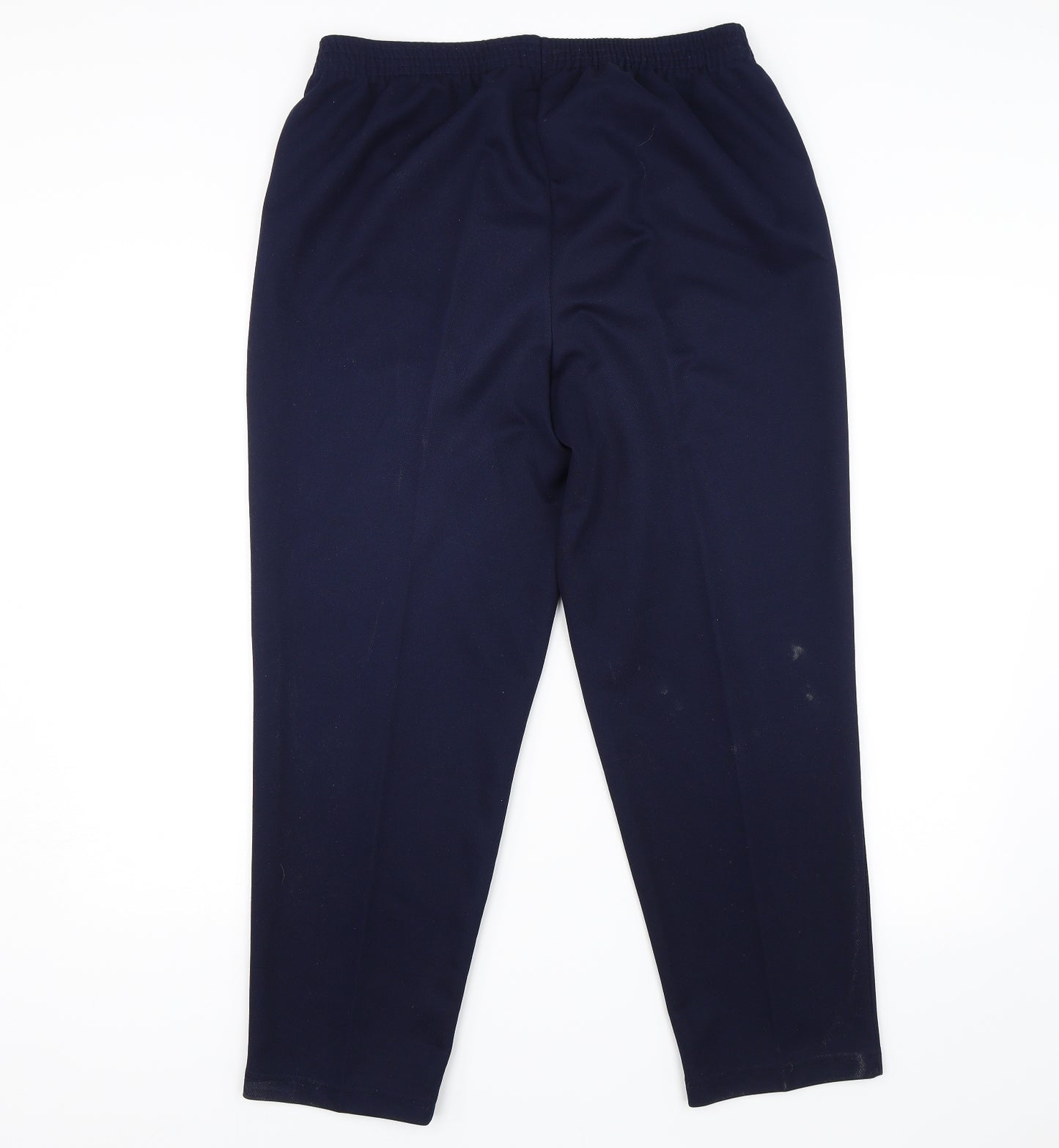 Slimma Womens Blue   Capri Trousers Size 16 L25 in