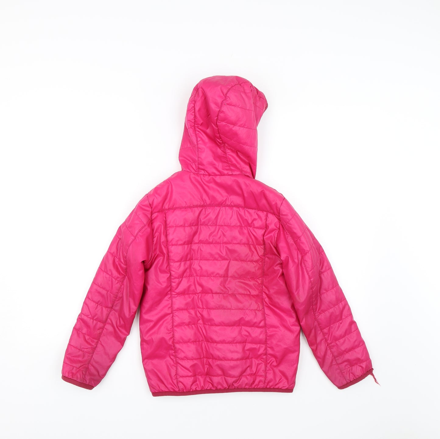 DECATHLON Girls Pink   Rain Coat Jacket Size 8 Years