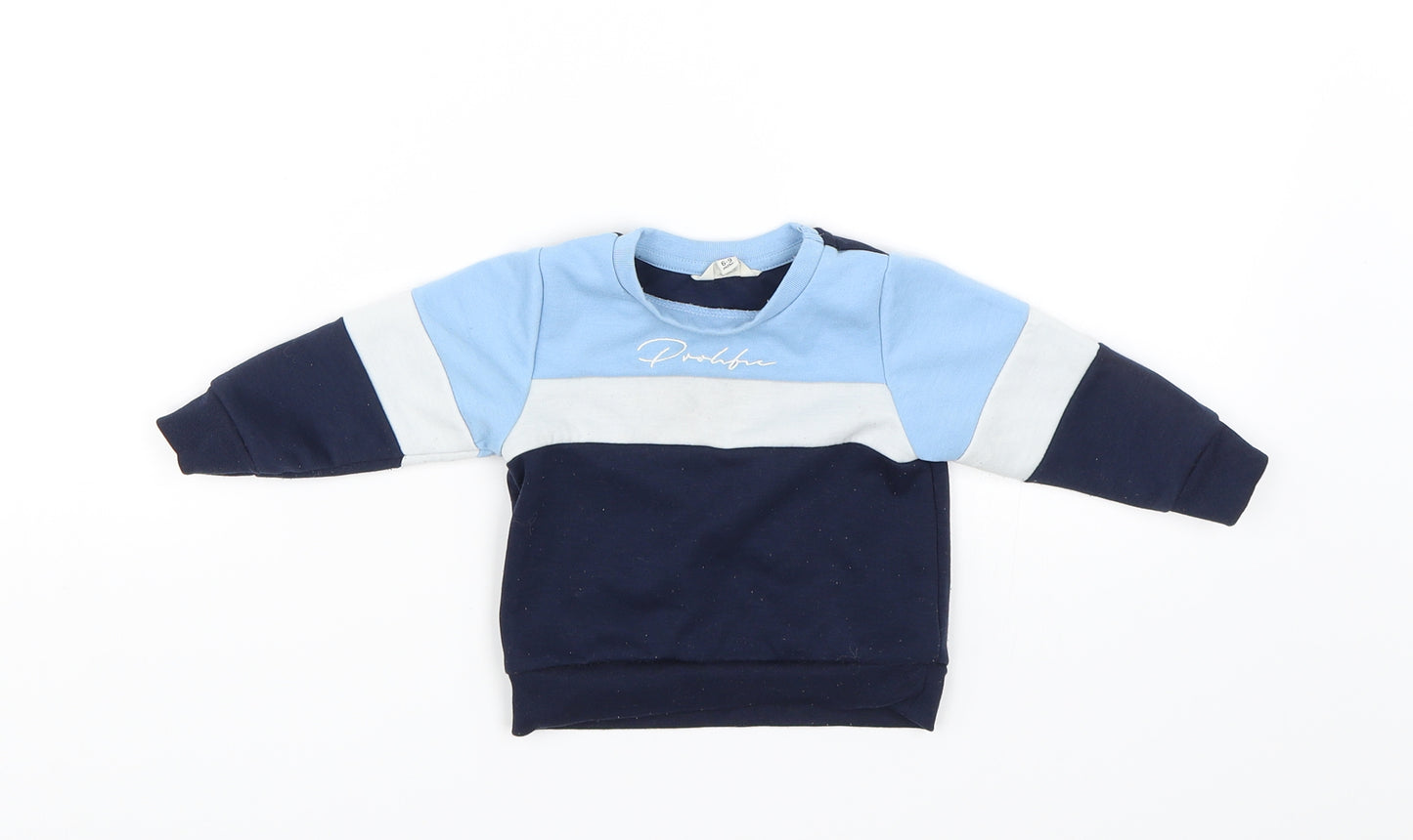 River Island Baby Blue   Pullover Jumper Size 6-9 Months