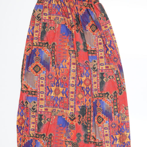 ged london Womens Multicoloured Paisley  Tank Dress  Size S