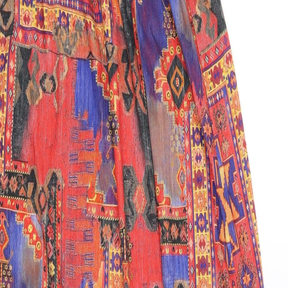 ged london Womens Multicoloured Paisley  Tank Dress  Size S