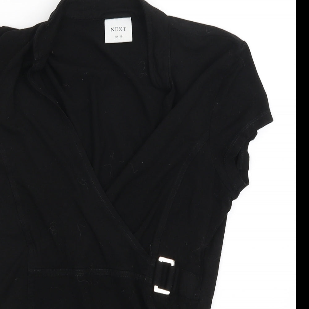 NEXT Womens Black   Basic Blouse Size 12