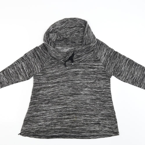 Peacocks Mens Grey   Pullover Hoodie Size M