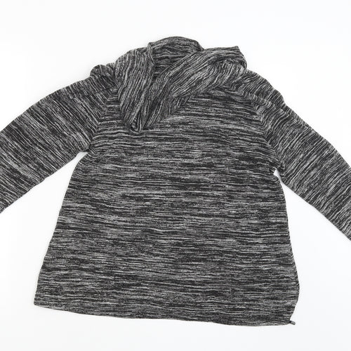 Peacocks Mens Grey   Pullover Hoodie Size M