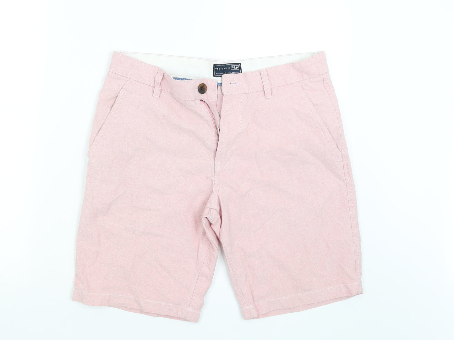 F&F Womens Pink   Cargo Shorts Size 32
