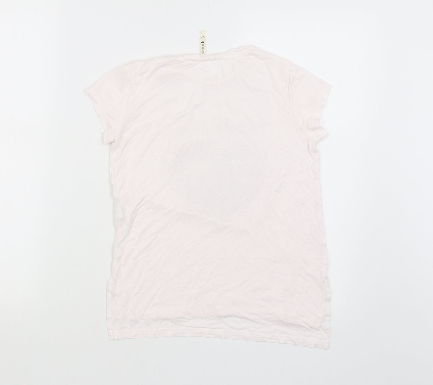 YD Girls Pink   Basic T-Shirt Size 10-11 Years