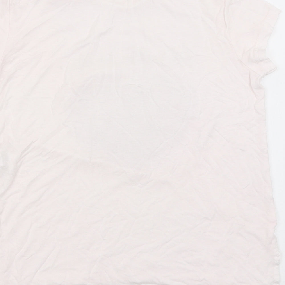 YD Girls Pink   Basic T-Shirt Size 10-11 Years