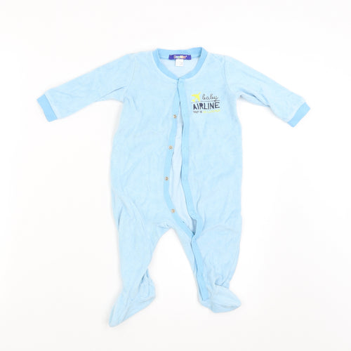 Lupilu Boys Blue   Babygrow One-Piece Size 0-3 Months