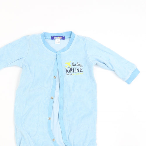 Lupilu Boys Blue   Babygrow One-Piece Size 0-3 Months