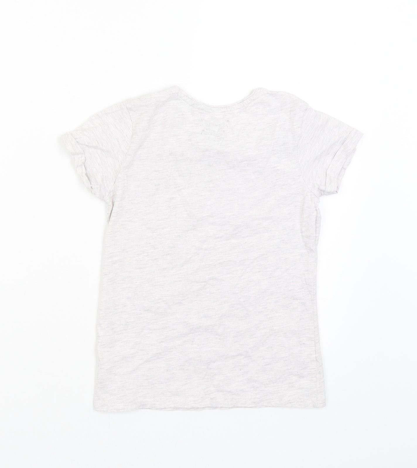 Primark Girls Grey   Basic T-Shirt Size 9-10 Years