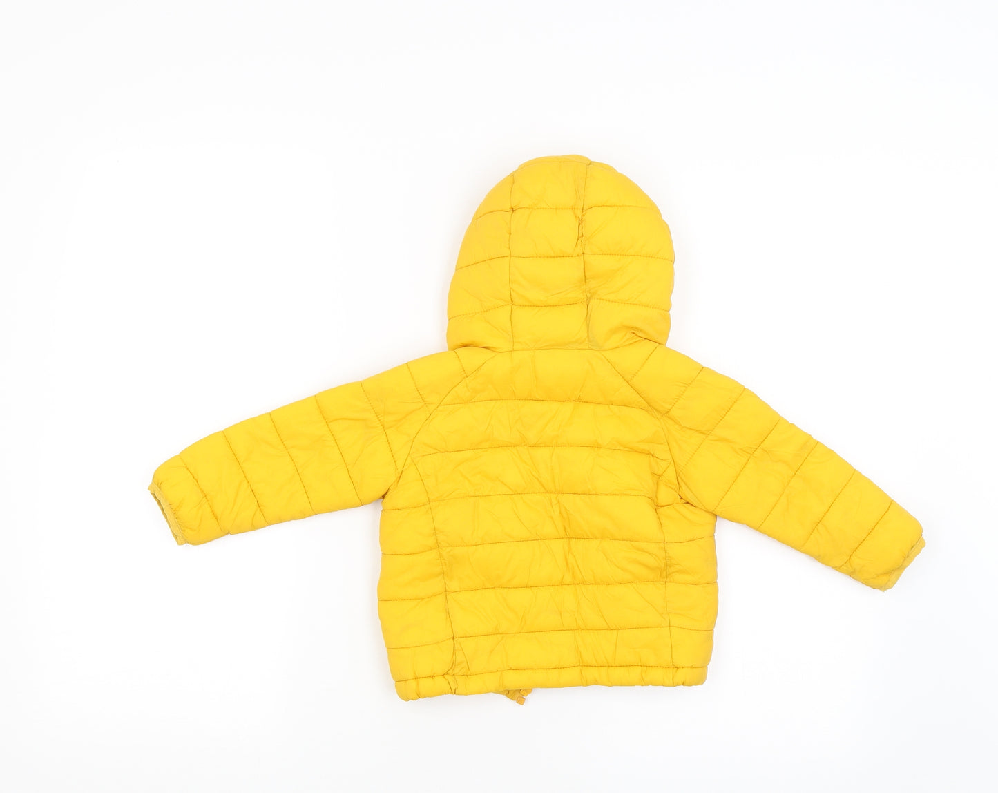 Primark Boys Yellow   Jacket Coat Size 9-12 Months