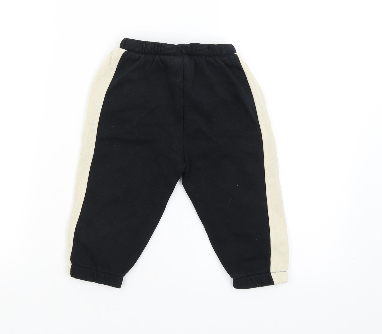 Zara Boys Black   Jogger Trousers Size 2-3 Years