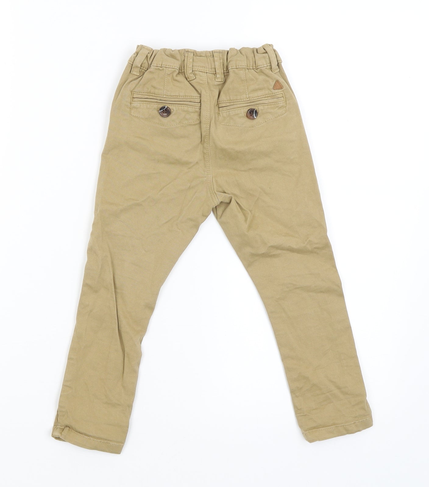 NEXT Boys Beige   Cargo Trousers Size 18-24 Months L50 cm