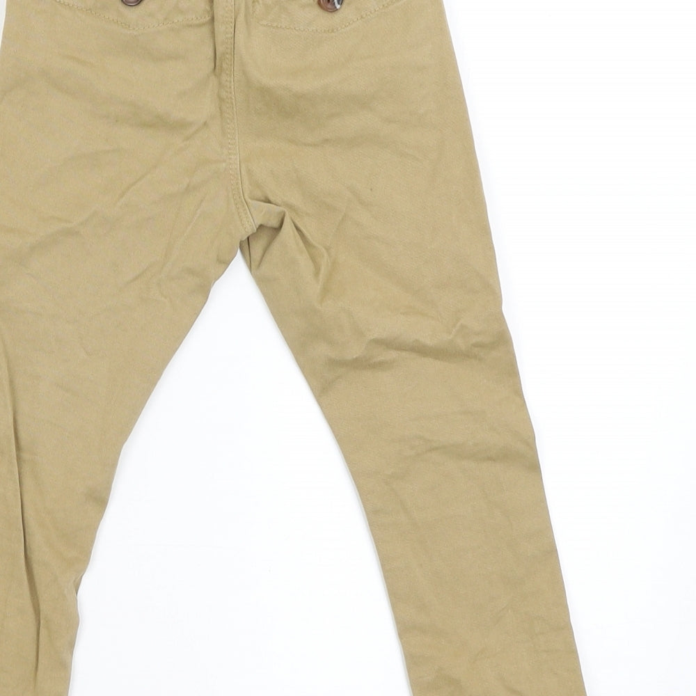 NEXT Boys Beige   Cargo Trousers Size 18-24 Months L50 cm
