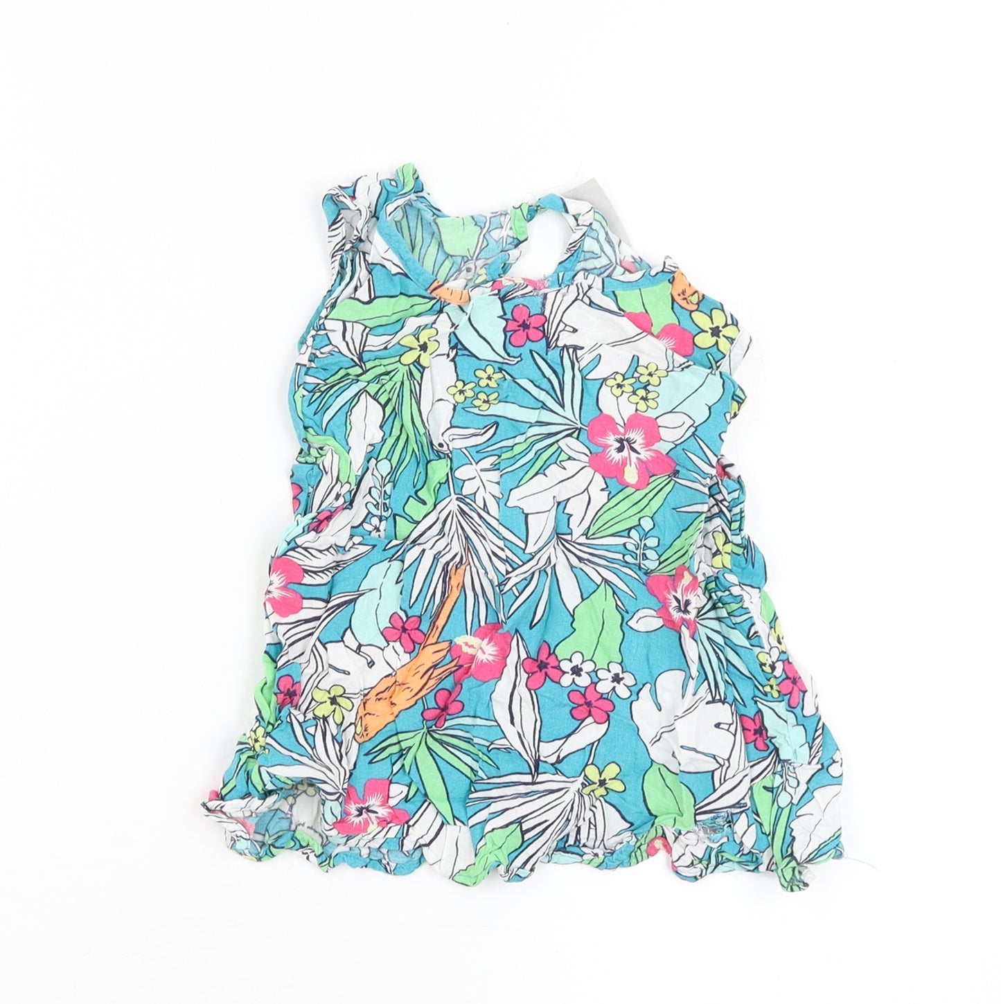 girlswear Girls Multicoloured Floral  Basic Blouse Size 7 Years
