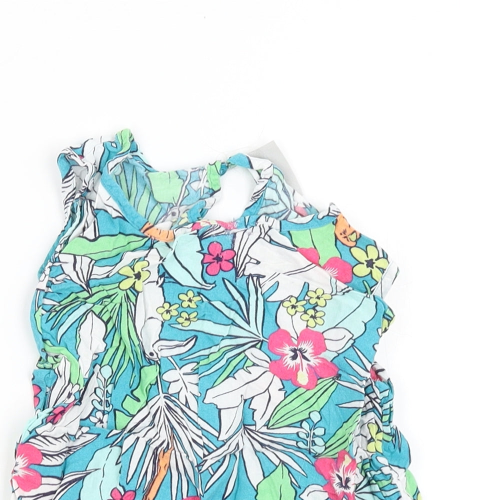 girlswear Girls Multicoloured Floral  Basic Blouse Size 7 Years