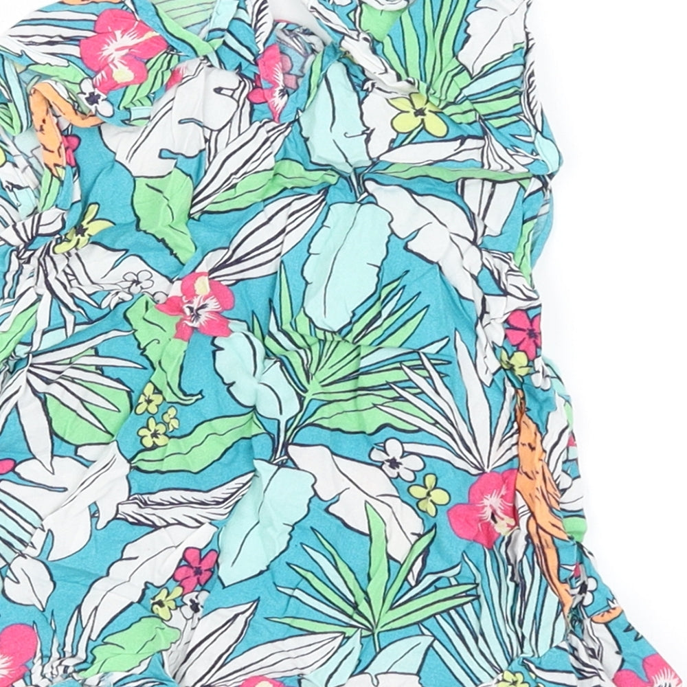 girlswear Girls Multicoloured Floral  Basic Blouse Size 7 Years