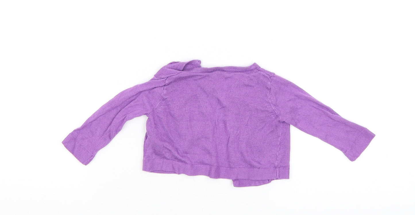 Ted Baker Girls Purple   Basic Blouse Size 0-3 Months