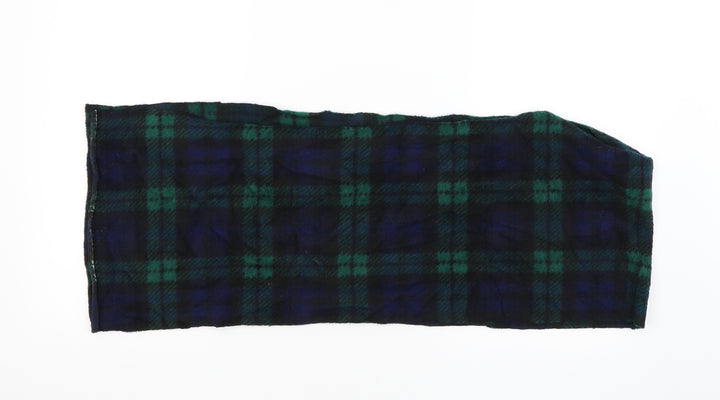 Preworn Womens Green Check   Scarf