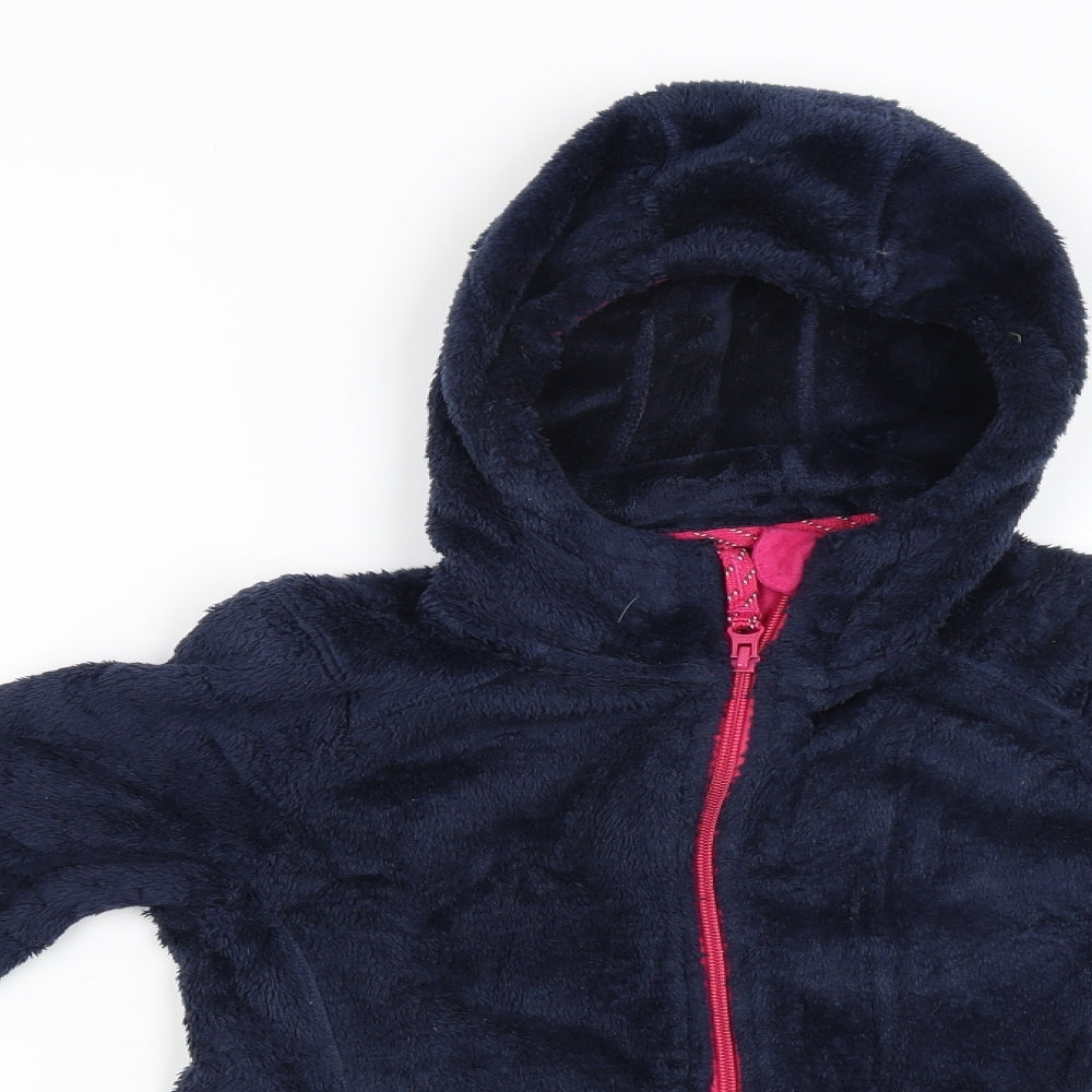 DECATHLON Girls Blue   Jacket  Size 12 Years