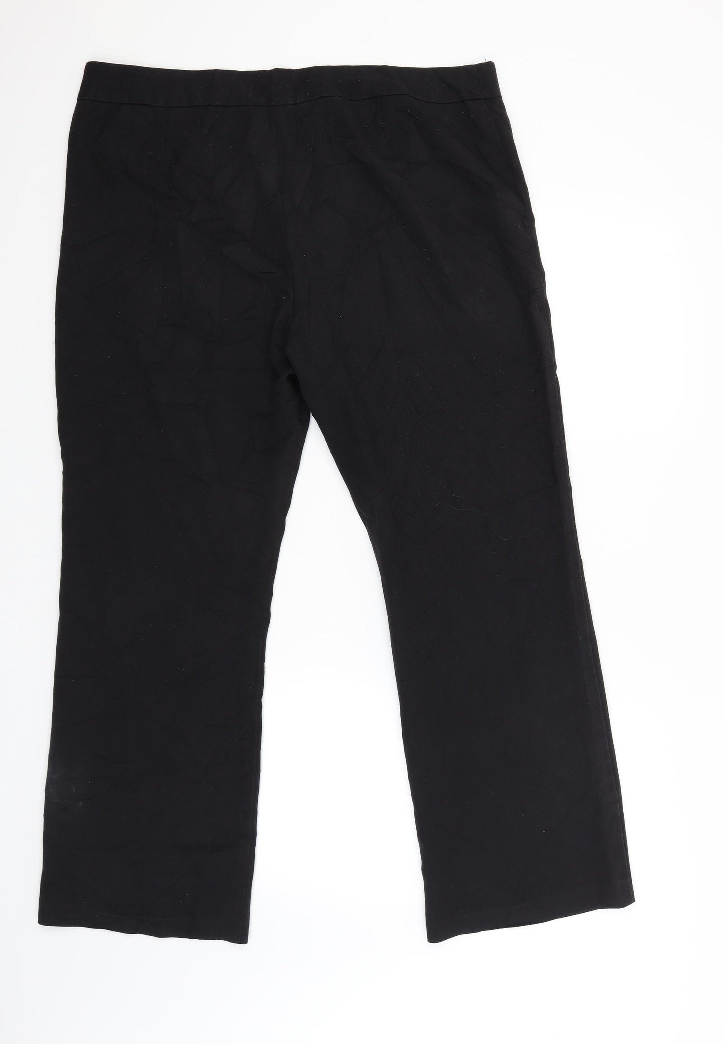CMD Womens Black   Trousers  Size 16 L28 in