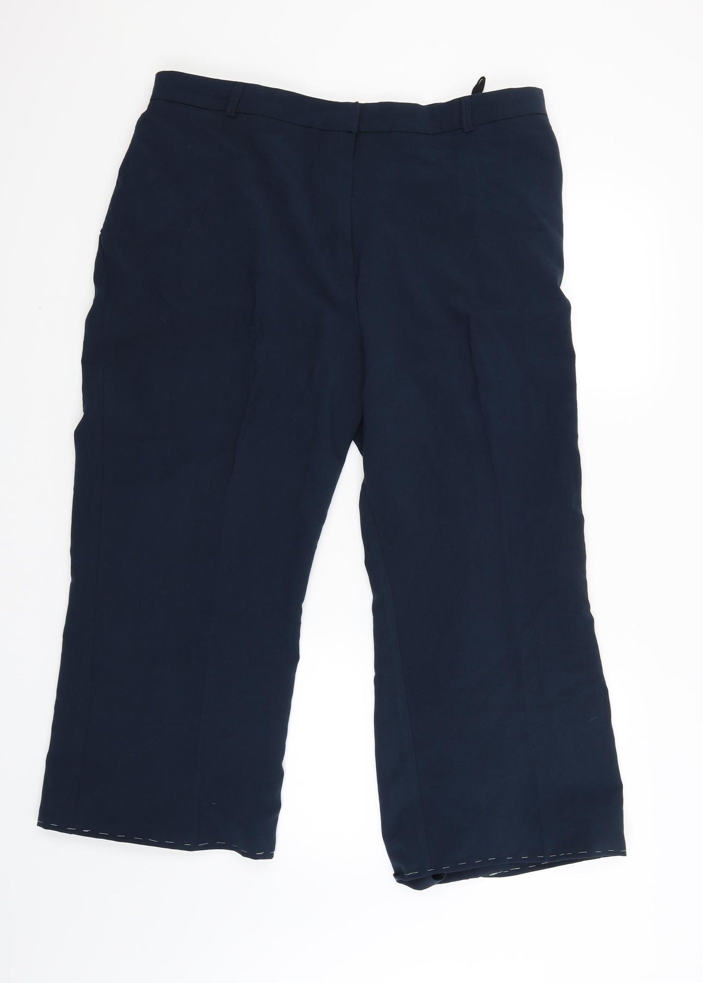 Essential Collection Womens Blue   Trousers  Size 20 L25 in