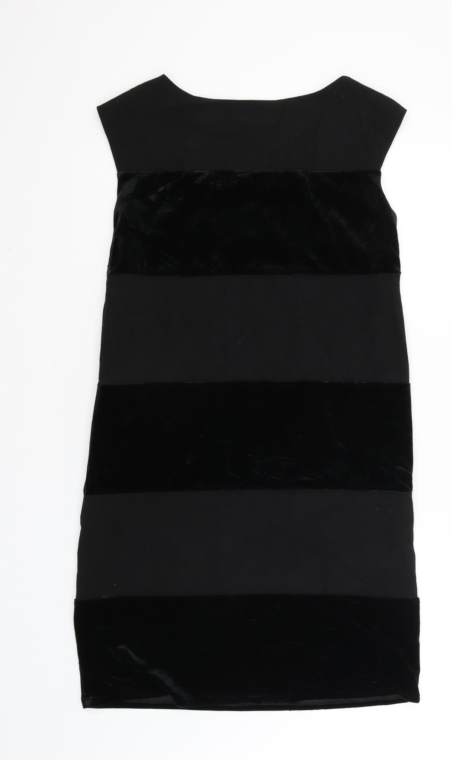 M&S Womens Black   Tank Dress  Size 10