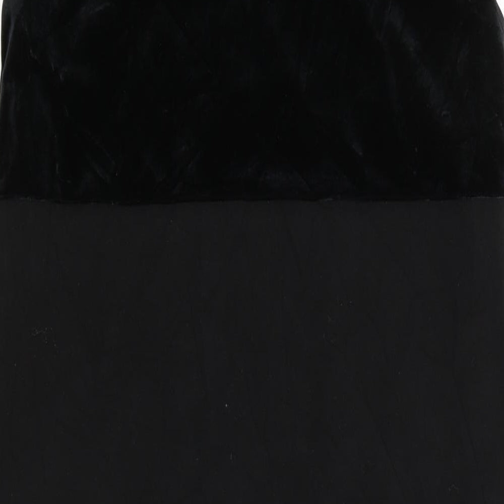 M&S Womens Black   Tank Dress  Size 10