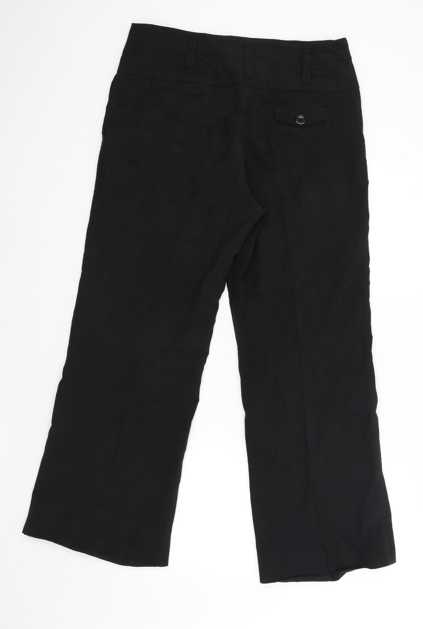 Apricot Womens Black   Trousers  Size 14 L29 in