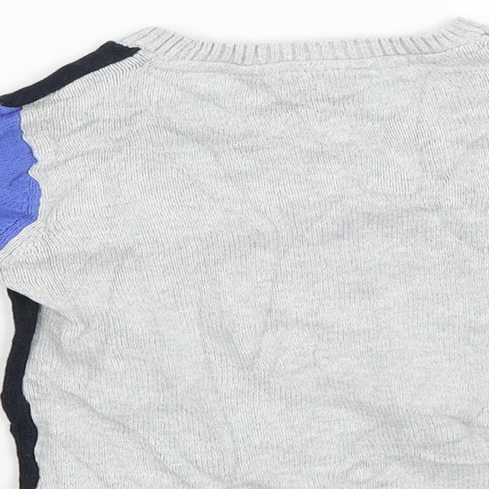 F&F Boys Grey   Pullover Jumper Size 2-3 Years